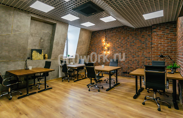 Офис в коворкинге Москва Павелецкая Аренда офиса на 8 чел. недорого - фото