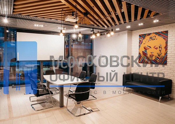 Переговорная комната в коворкинге Москва Сити Федерация Восток - Аренда 6 мест недорого - фото