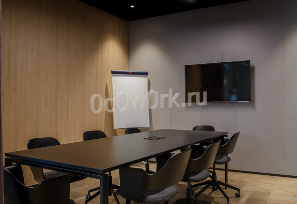 Переговорная комната в коворкинге м.  Москва - Аренда на час на 8 мест - фото